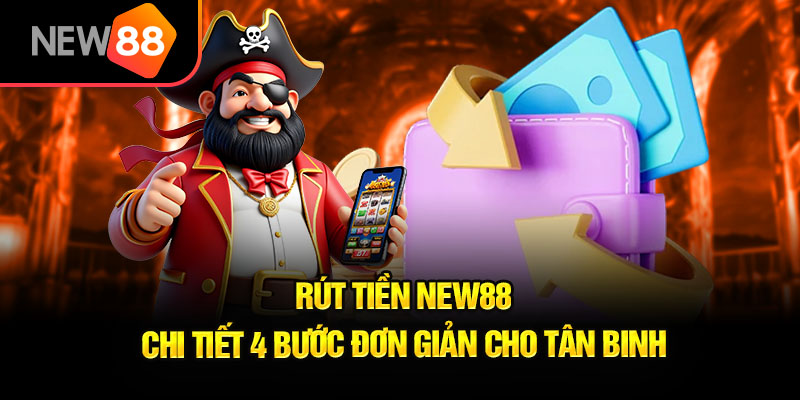 Thao tác rút tiền New88 nhanh chóng